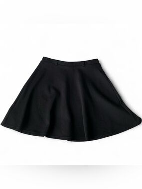 Love Culture Basic Black Mini Circle Skirt Waist 24”